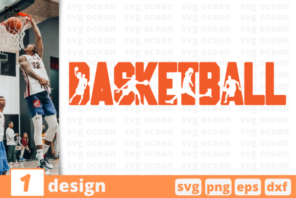 Basketball Graphics and Crafts for Real Projects