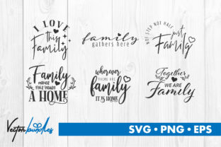 Family Quote Cut File: Graphics and Crafts in Action