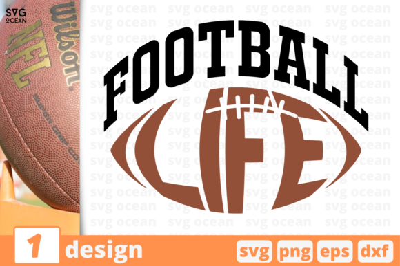 Football Life Graphics and Crafts