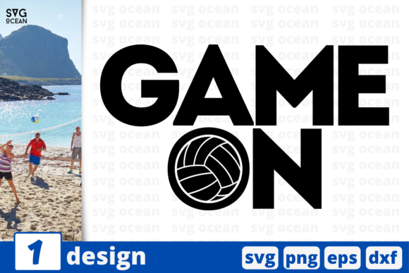 Game on Volleyball Graphics and Crafts