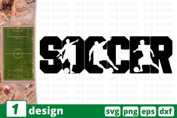 Soccer Graphics for Crafts and Small Business Branding