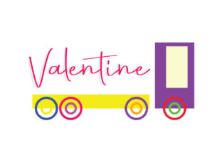 Valentine Truck Quote Cut: Graphics and Crafts